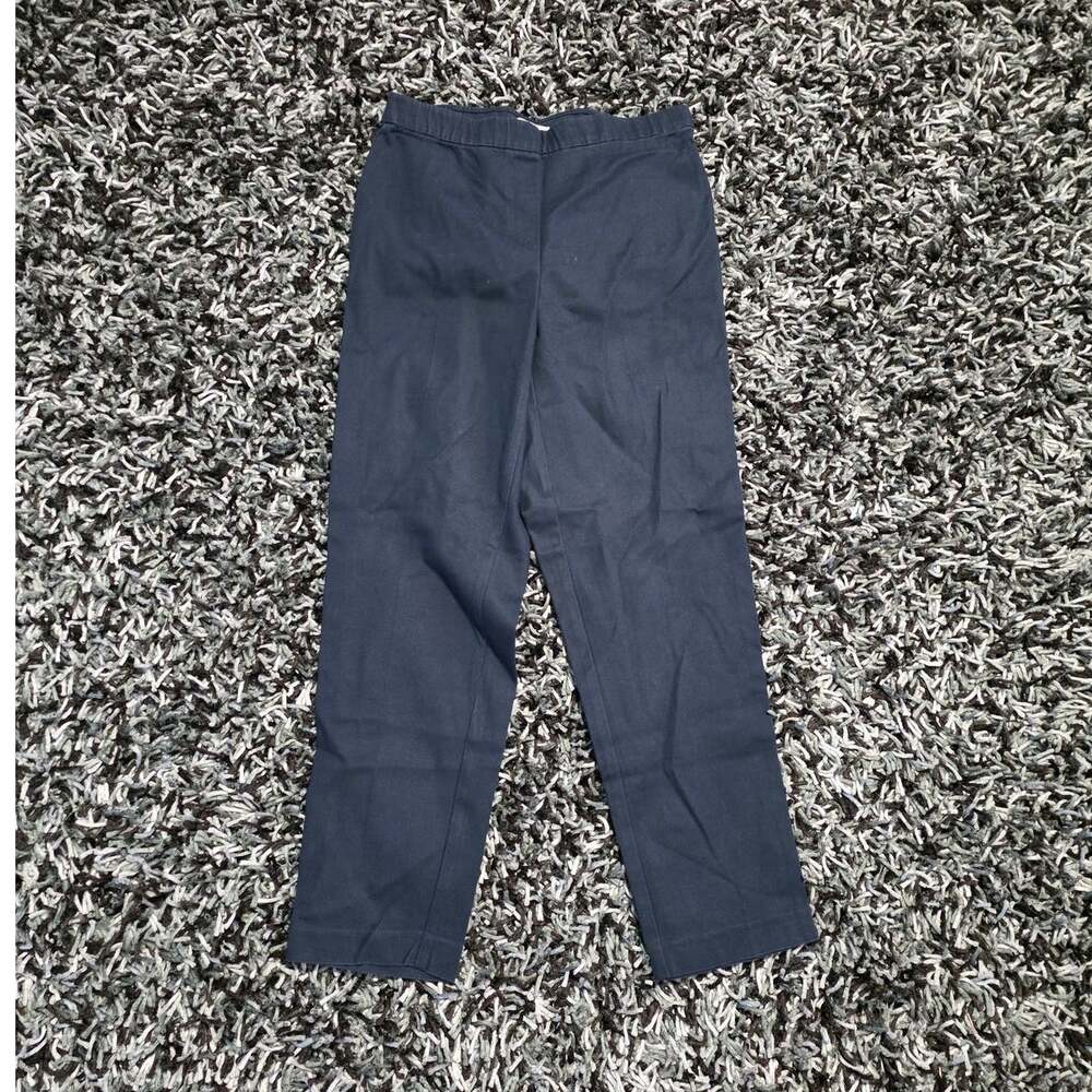 J. Jill Navy Elastic Waist Pants - Size 16
